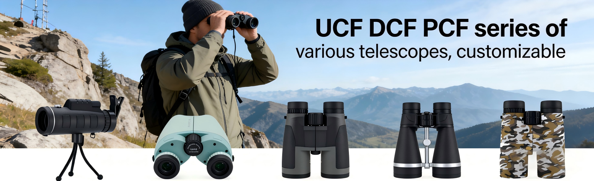 Factory-Made Telescopes • Customizable Sizes
